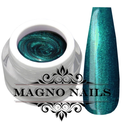 Dunkel Mint Dunkelmint Pearl Perl Metallic Gel