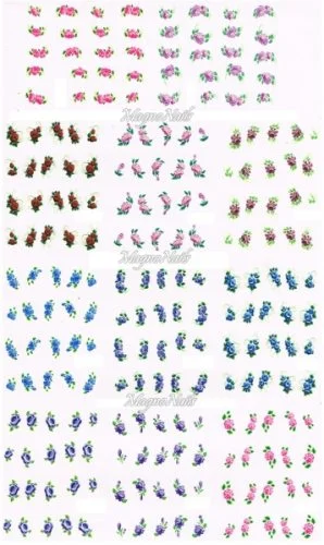 2D Nail Art Sticker
