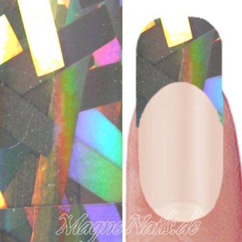 Nail Art Transfer Folie 1,5m - Nail Foil - Laser Stripe Nagelfolie Nageldesign Folie Tranferfolie Nailart