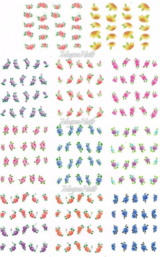 2D Nail Art Sticker