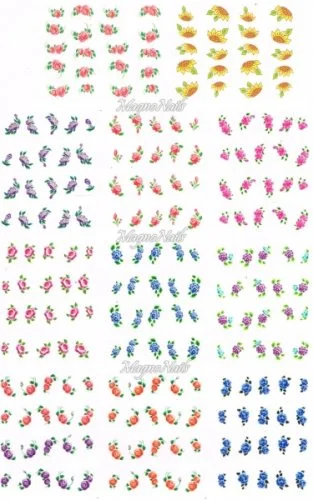 2D Nail Art Sticker