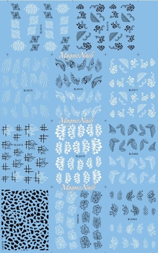 2D Nail Art Sticker