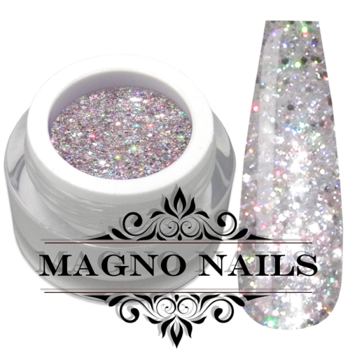 Multicolor Glitter Pailetten UV Gel Nägel Holo