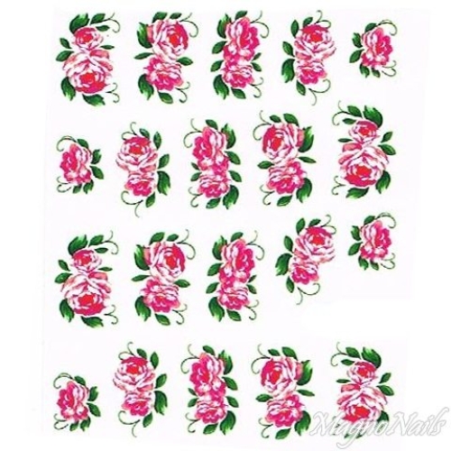 2D Nail Art One Stoke Sticker