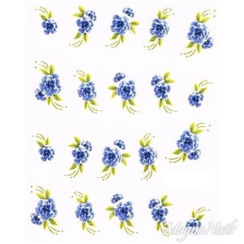 2D Nail Art One Stoke Sticker