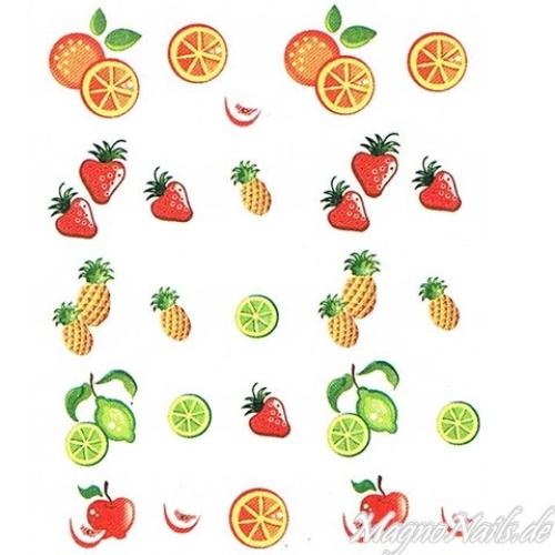 2D Nail Art One Stoke Sticker