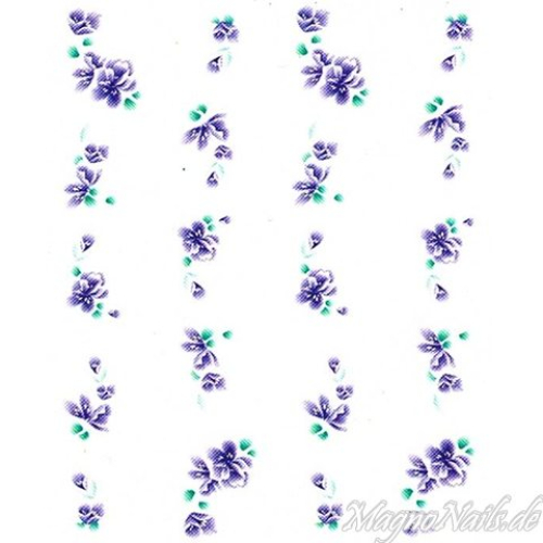 2D Nail Art One Stoke Sticker