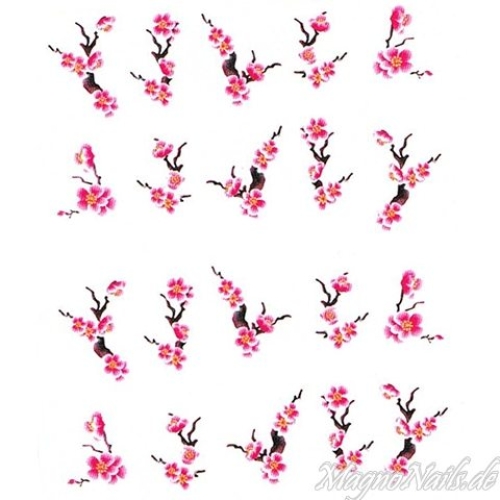 2D Nail Art One Stoke Sticker