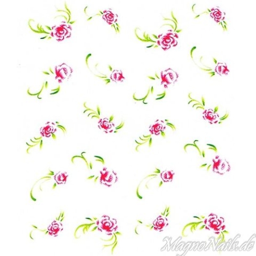 2D Nail Art One Stoke Sticker