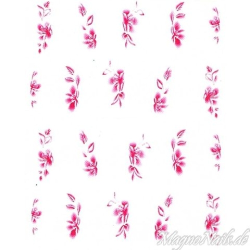 2D Nail Art One Stoke Sticker