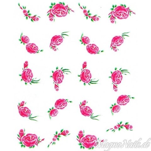 2D Nail Art One Stoke Sticker