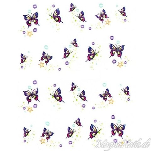 2D Nail Art One Stoke Sticker