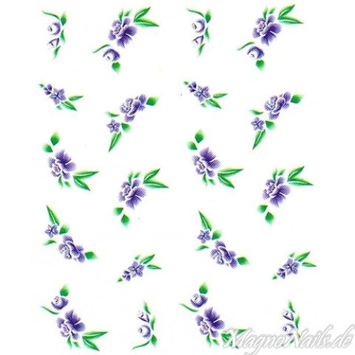 2D Nail Art One Stoke Sticker
