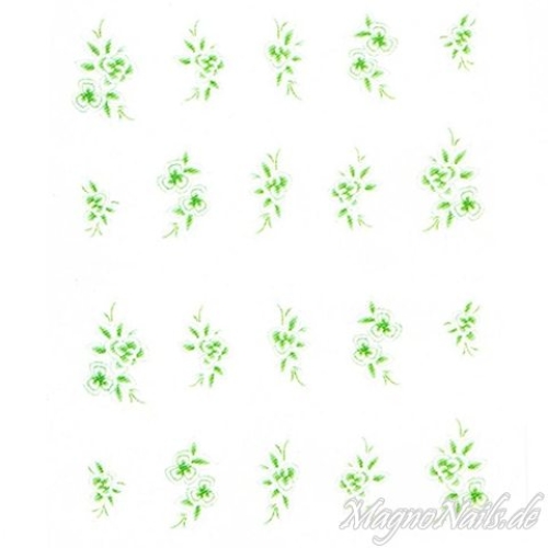 2D Nail Art One Stoke Sticker