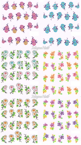 2D Nail Art Sticker