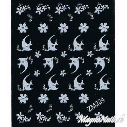 Nail Art 2D Sticker Nagelaufkleber Aufkleber Nageldesign Nägel selbstklebend Fische