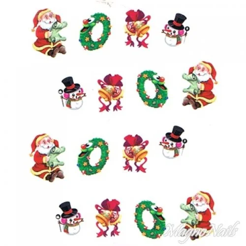2D Nail Art One Stoke Sticker