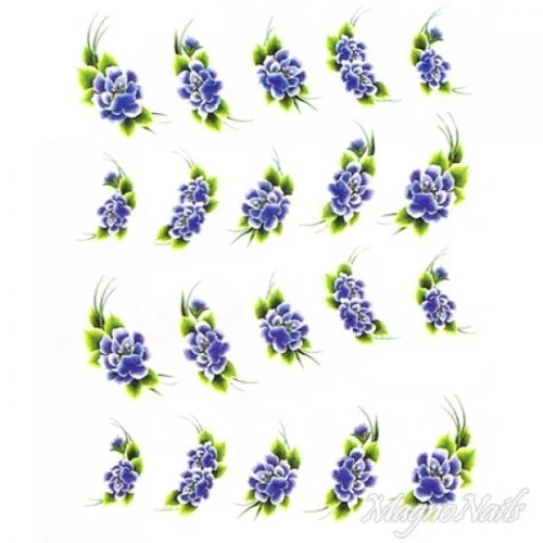 2D Nail Art One Stoke Sticker