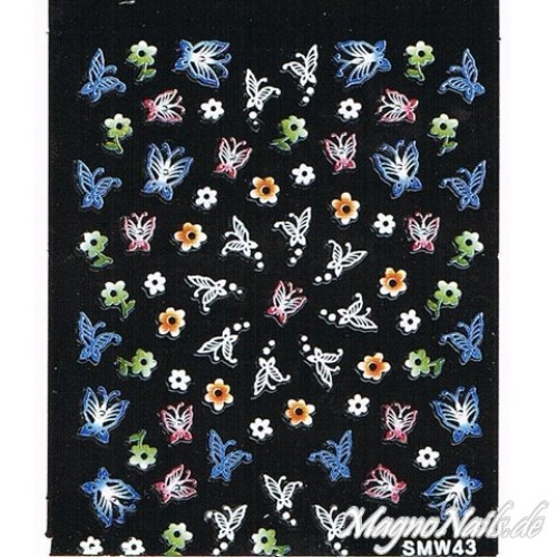 2D Nail Art Sticker