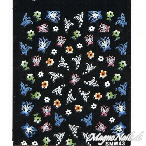 2D Nail Art Sticker