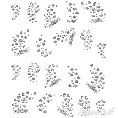 2D Nail Art One Stoke Sticker