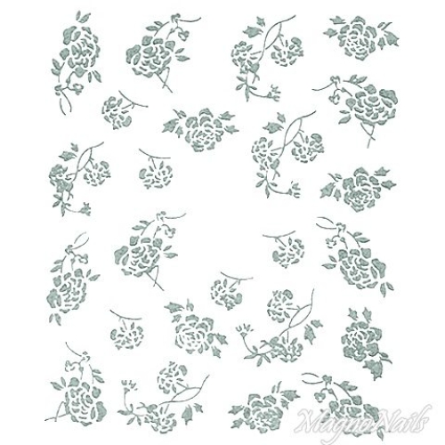 2D Nail Art One Stoke Sticker