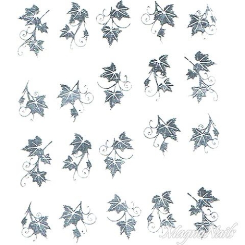 2D Nail Art One Stoke Sticker