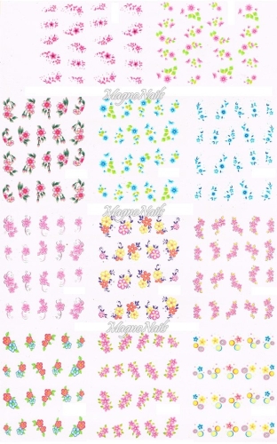 2D Nail Art Sticker