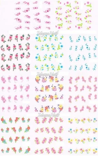 2D Nail Art Sticker