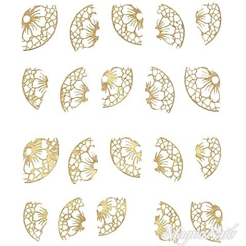 2D Nail Art One Stoke Sticker