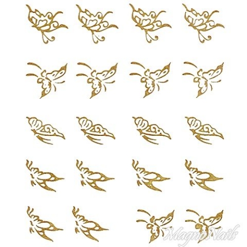2D Nail Art One Stoke Sticker