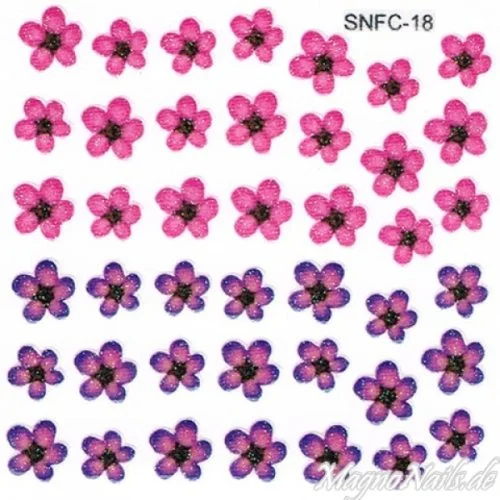 2D Nail Art Sticker
