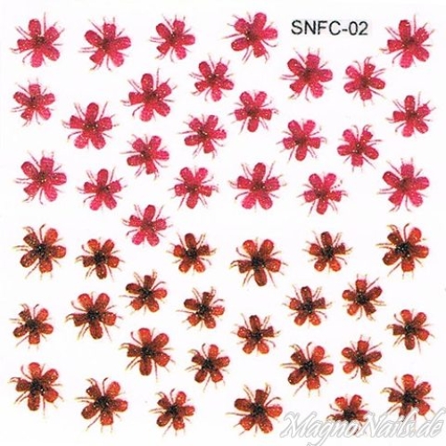 2D Nail Art Sticker