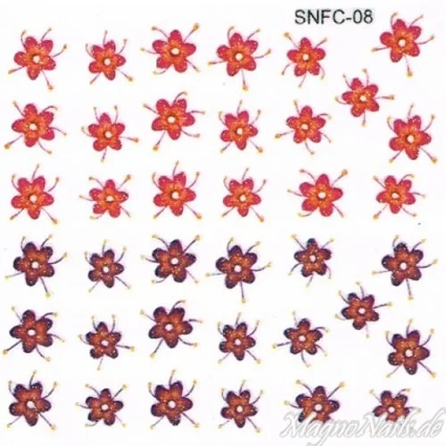 2D Nail Art Sticker