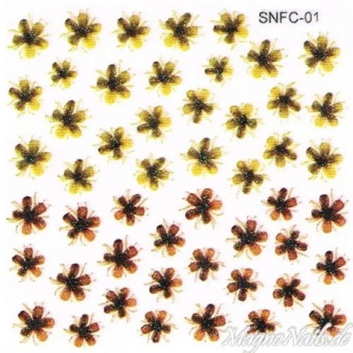 2D Nail Art Sticker