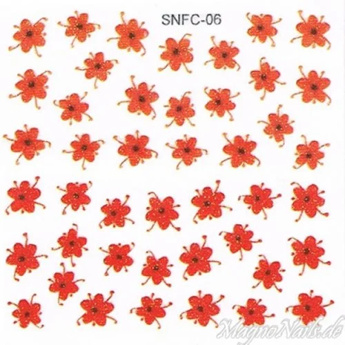 2D Nail Art Sticker