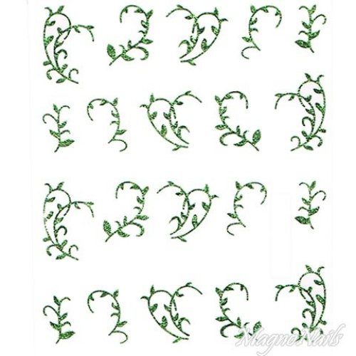 2D Nail Art One Stoke Sticker