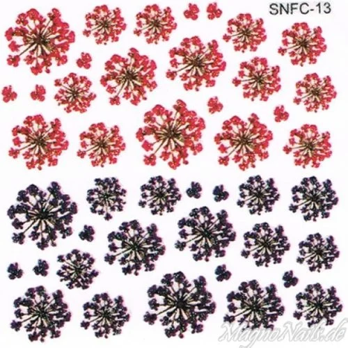 2D Nail Art Sticker