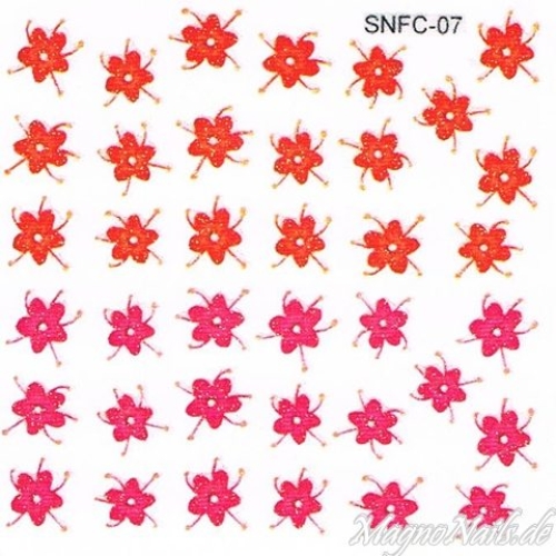 2D Nail Art Sticker