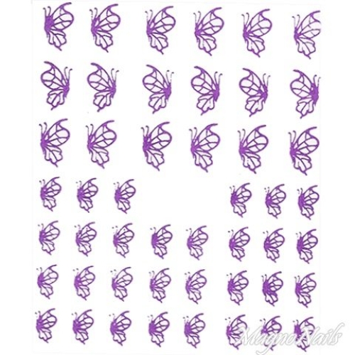 2D Nail Art One Stoke Sticker