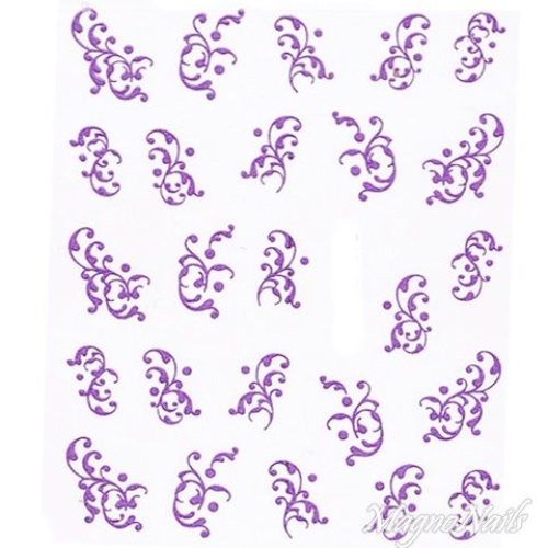2D Nail Art One Stoke Sticker