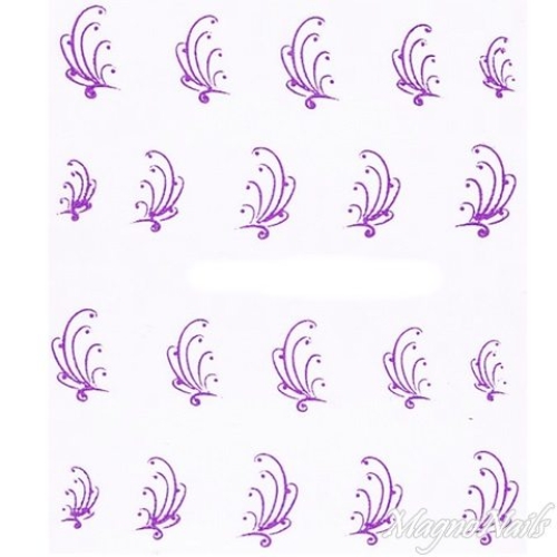 2D Nail Art One Stoke Sticker