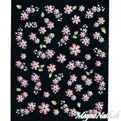 3D Nail Sticker Seblstklebende Aufkleber Nagelsticker Nagelaufkleber