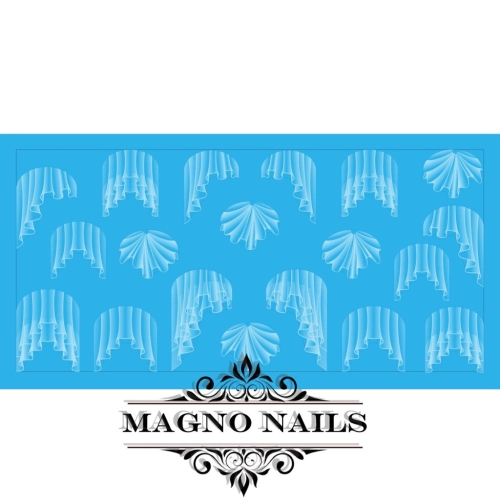 Nail Art Water Airbrush Sticker Wasser Tattos Gardinen Schleifen