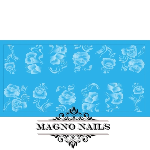 Nail Art Water Airbrush Sticker Wasser Tattos Blumen