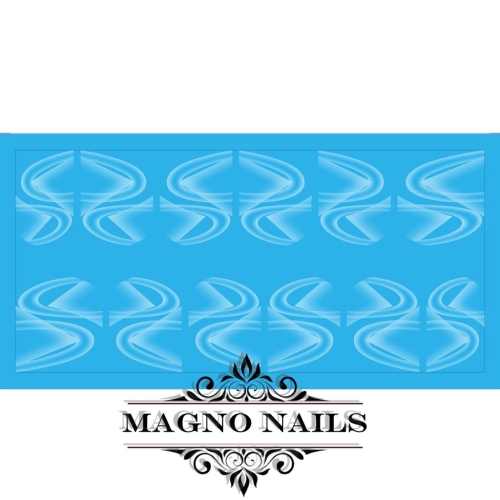 Nail Art Water Airbrush Sticker Wasser Tattos Streifen