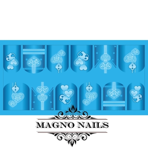 Nail Art Water Airbrush Sticker Nageltatto Nageldesign Wasser Tattos Aufkleber Nageldesign