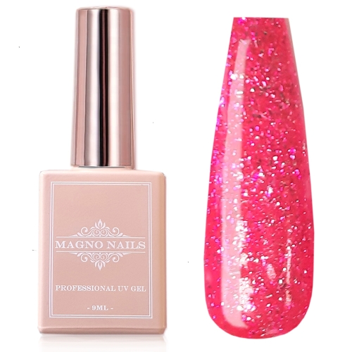 UV Gel - 4752 - Chrome Glam Gel - Pink Fire