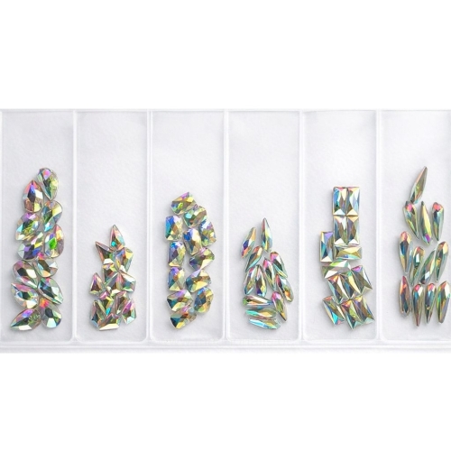 Glas Design Strasssteine - Crystal AB