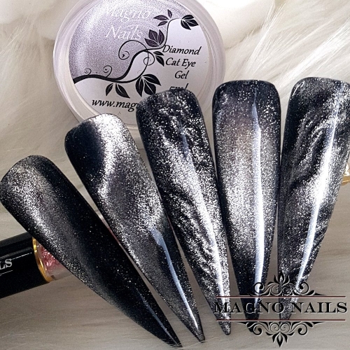 Preview: Diamond Cat Eye Gel - Marmor Designs